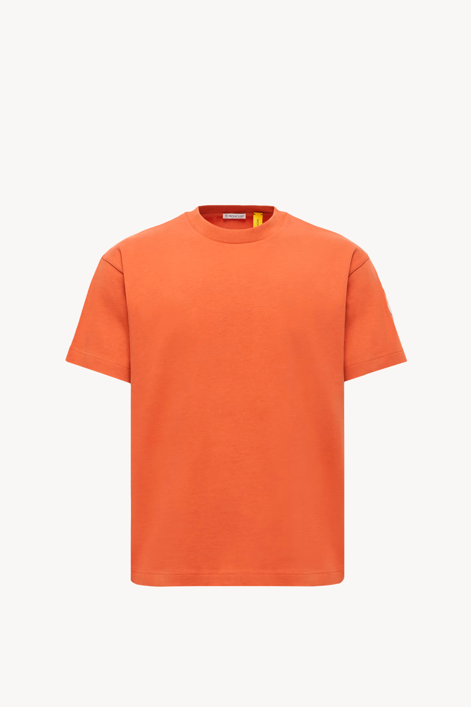 Camiseta de algodón Moncler x Gilga Farm Designed by Donald Glover Hombre Naranja Moncler 2